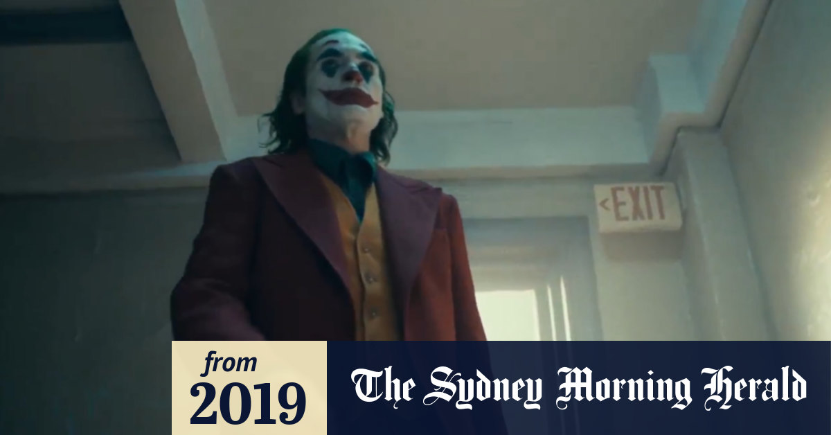 Video Joker trailer reveals first look at Joaquin Phoenix as the Joker